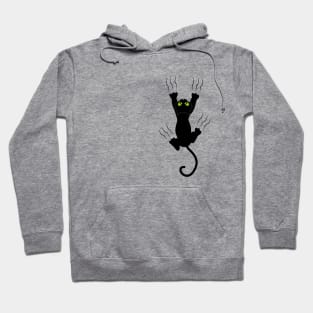 Cat hanging Hoodie